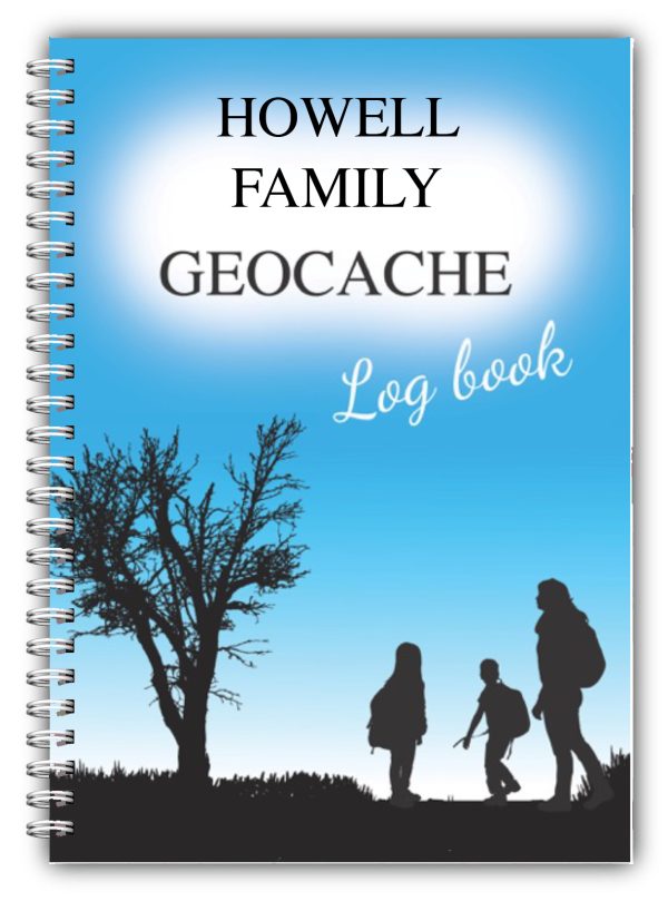 Personalised Geocaching Log Books