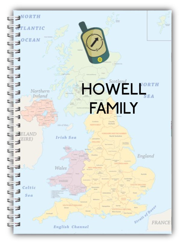 Personalised Geocaching Log Books