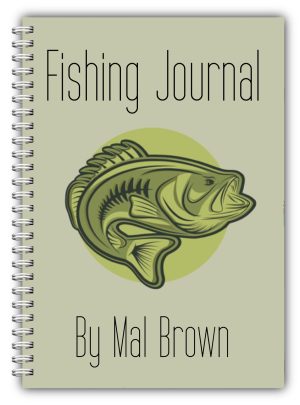 Personalised Fishing Log Book/Journal