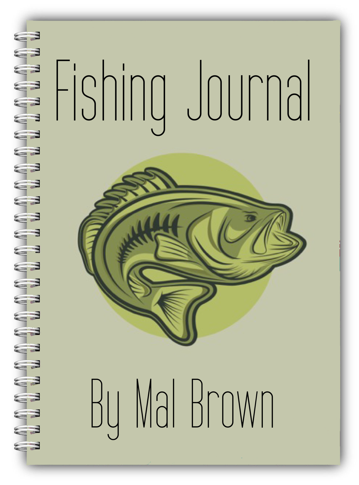 Personalised Fishing Log Book/Journal – Love To Be Organised