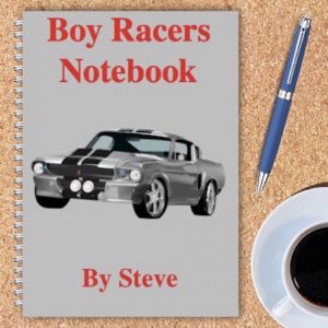 Personalised Notebook – Boy Racers