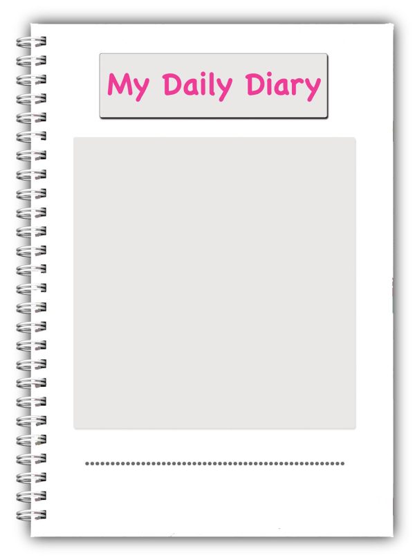 A5 Childcare Diary – Rainbow Hands Design