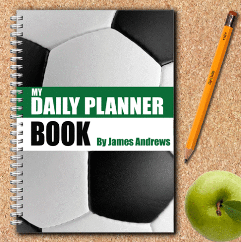 Personalised Daily Planner – Football Design