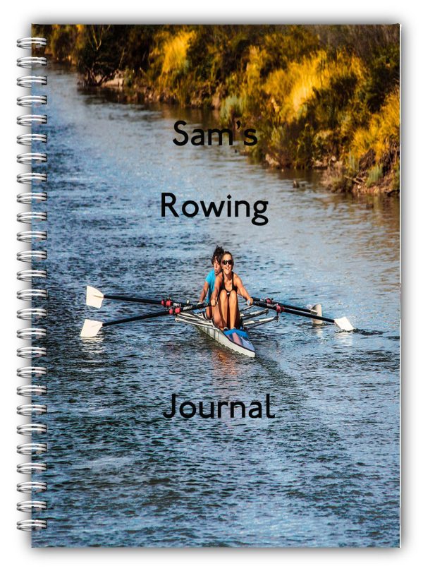 Personalised Notebook – Rowing