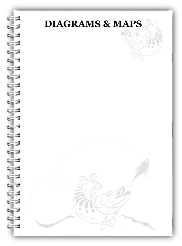 Personalised Fishing Log Book/Journal