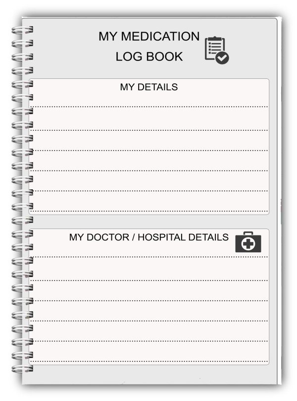 Personalised Medication Log Books