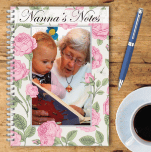 Personalised Photo Notebook – Flower