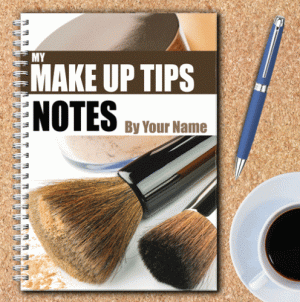 Personalised Notebook – Make Up