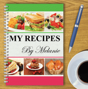 Personalised Recipe Planner – Multiple Design