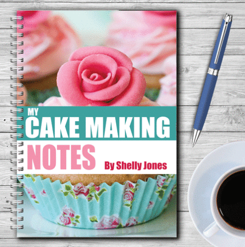 Personalised Notebook – Cake Making