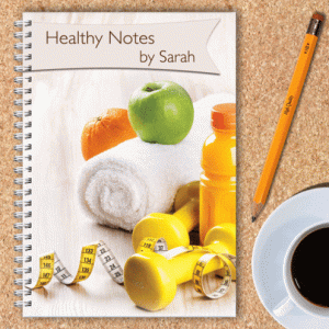 Personalised Notebook – Healthy Notes
