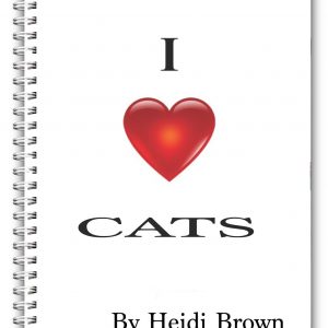 Personalised Notebook – I Love Cats