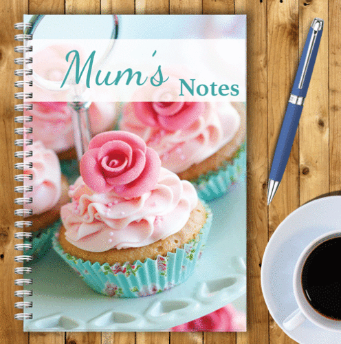 Personalised Notebook – Cake