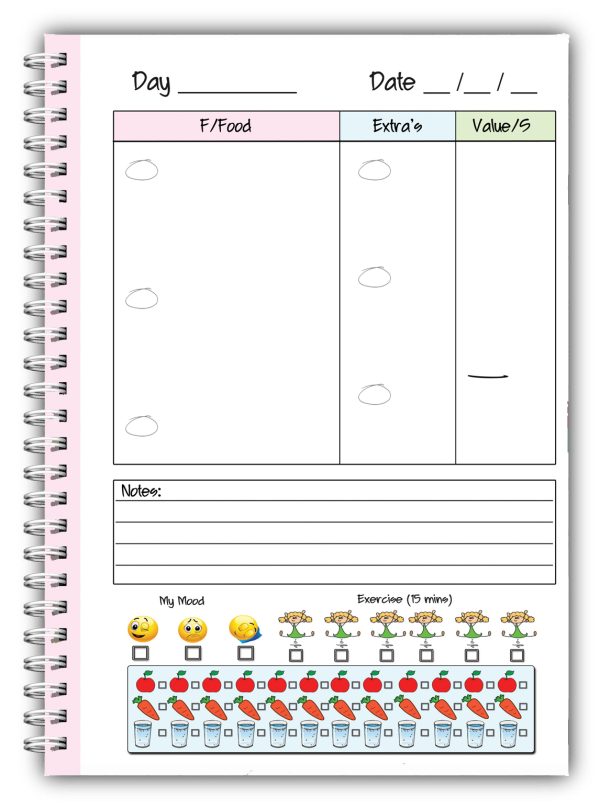 Personalised Diet Diary – Tree Design