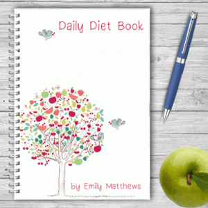 Personalised Diet Diary – Tree Design