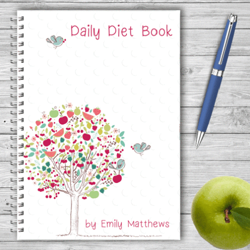 Personalised Diet Diary – Tree Design