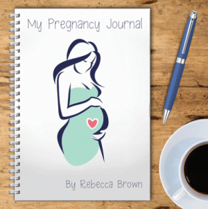 Personalised Pregnancy Journal – Bump Heart