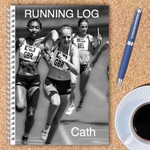 Personalised Running Log – Finishing Line