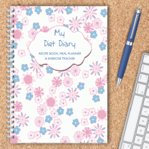 Personalised Diet Diary – Small Flower