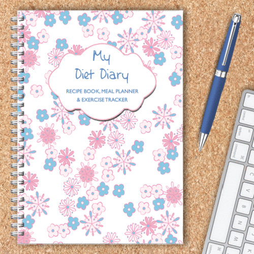 Personalised Diet Diary – Small Flower
