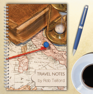 Personalised Notebook – Travel Notes