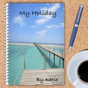 Personalised Notebook – My Holiday