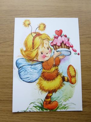 A6 Craft Cards – Girl Bee