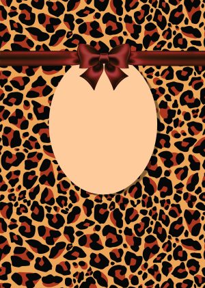 A5 Flyers Prints Brown Leopard Print Posters