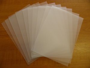 Frosted Polypropylene Covers