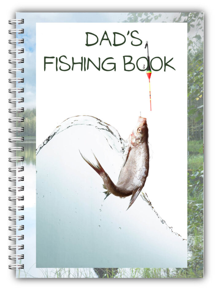 A5 Personalised Fishing Log Book Diary 02