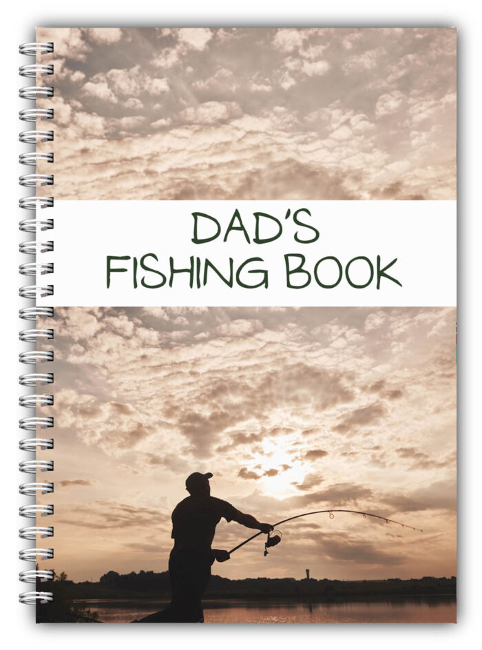A5 Personalised Fishing Log Book Diary 03